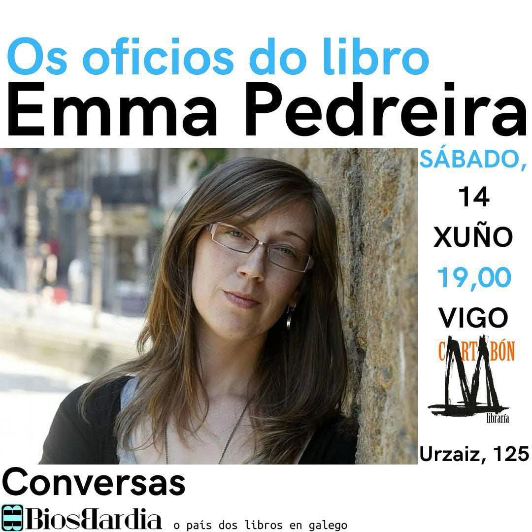 Os oficios do libro: Emma Pedreira en Libraría Cartabón